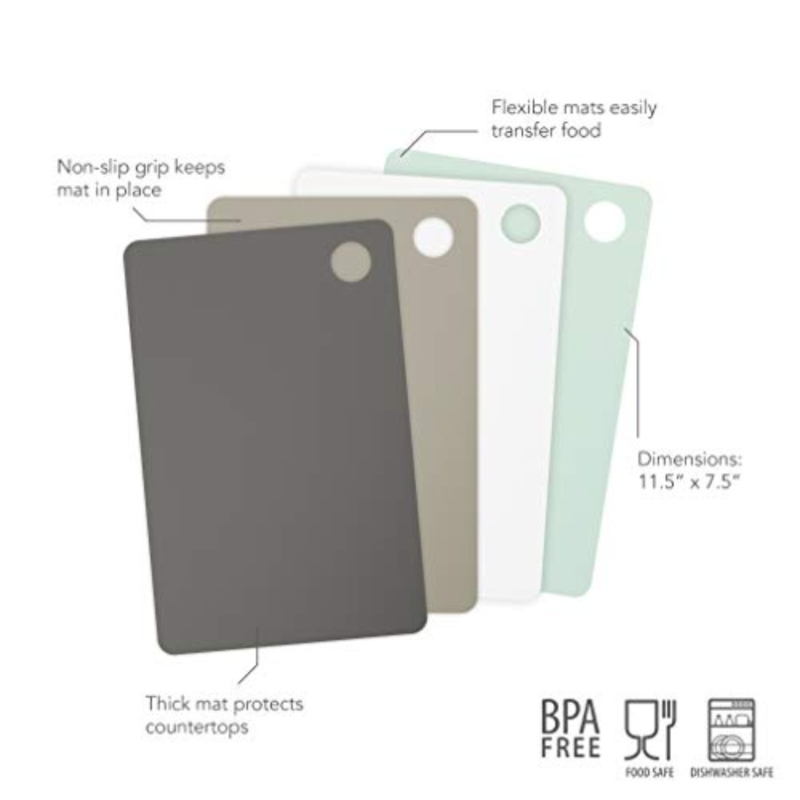 Small Flexible Cutting Mats 4  - Meal Prep Format incelemesi ve fiyatı