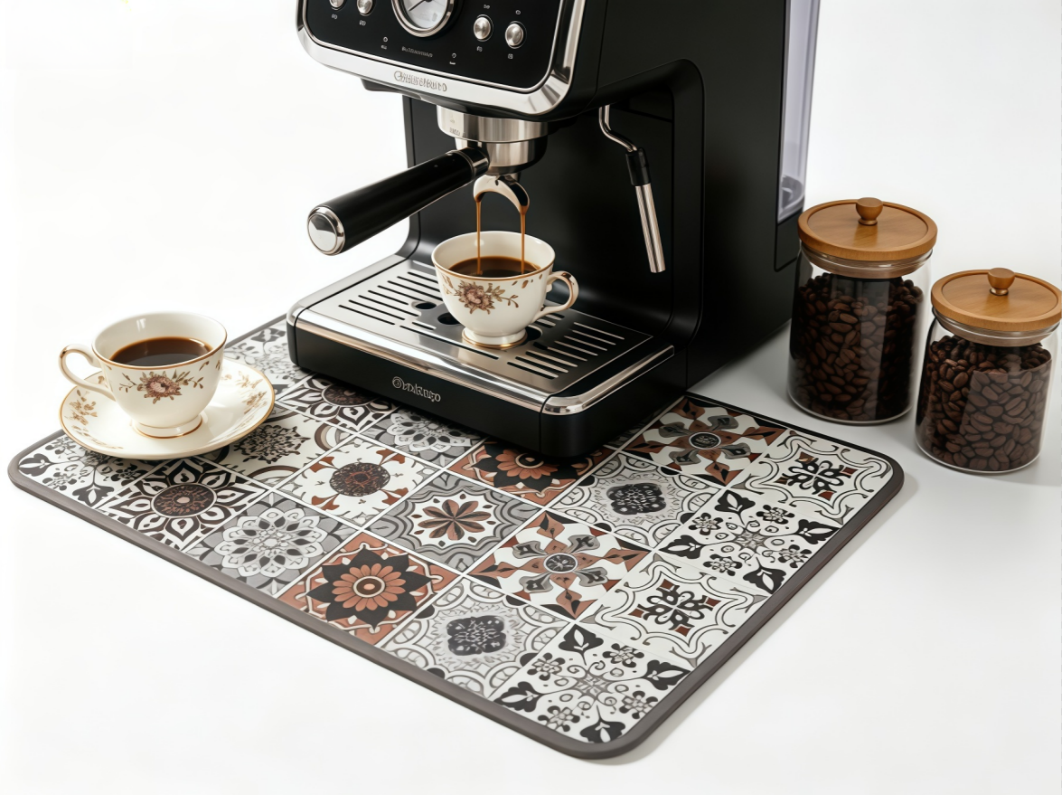 Kitchen Countertop Mat Vintage - Meal Prep Format incelemesi ve fiyatı