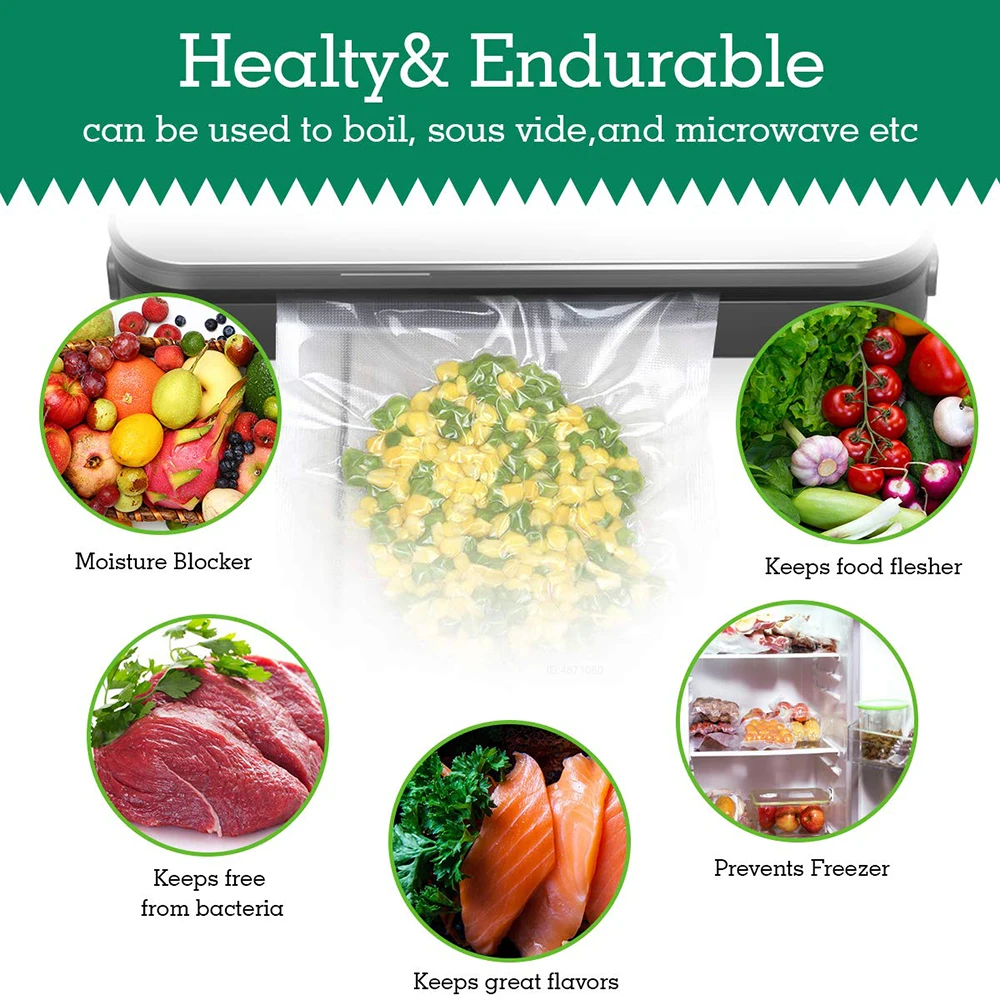 Sous Vide Roll Bags for Vacuum - Meal Prep Vacuum Seal incelemesi ve fiyatı